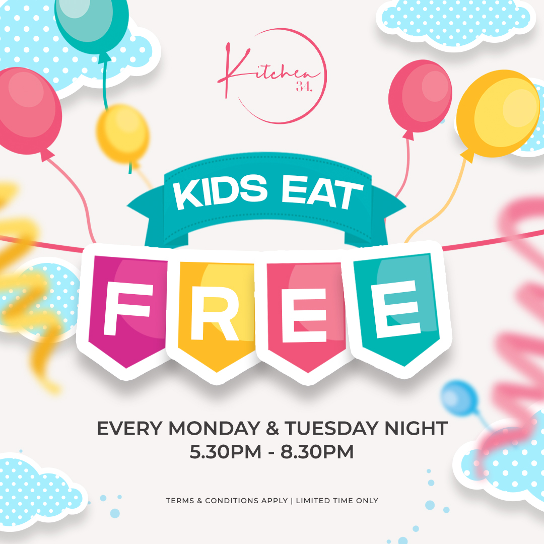 Kids Eat FREE! Burleigh Bears